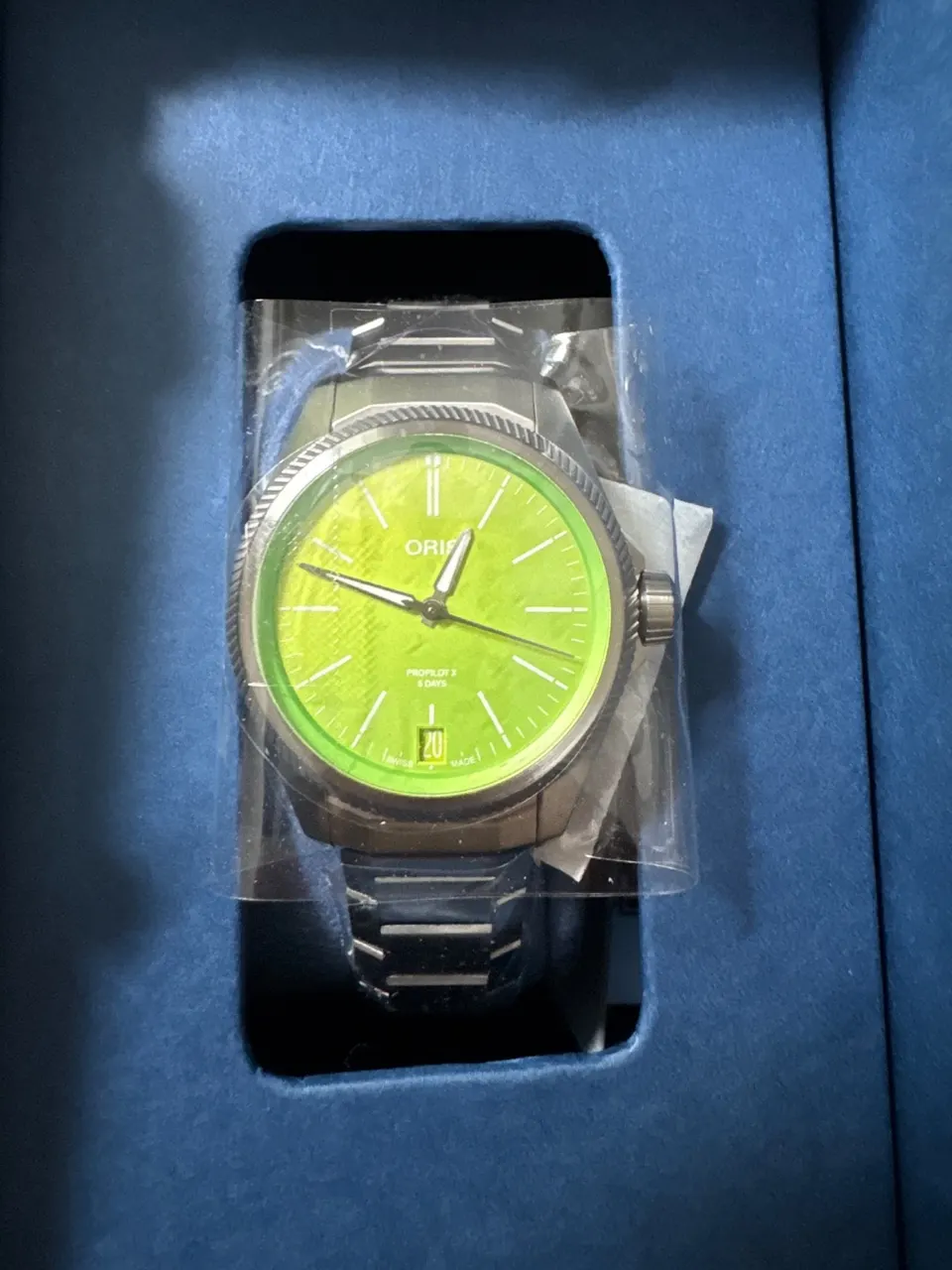 oris propilot x 01-400-7778-7157-Set